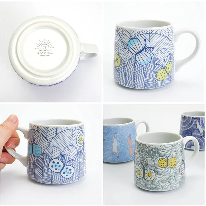 HAREKUTANI Mug - Butterfly Design