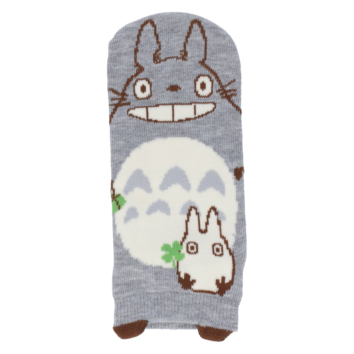 Totoro puppet socks - O-Totoro grey, Fukuske
