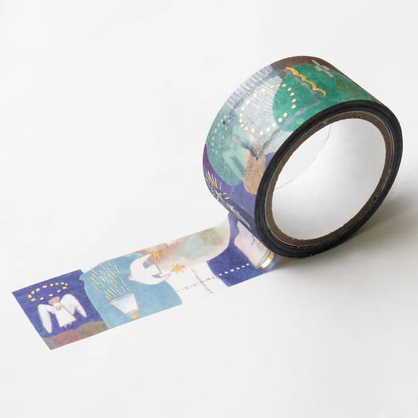 Cozyca Foil-stamped Washi Tape - Inori to Hikari