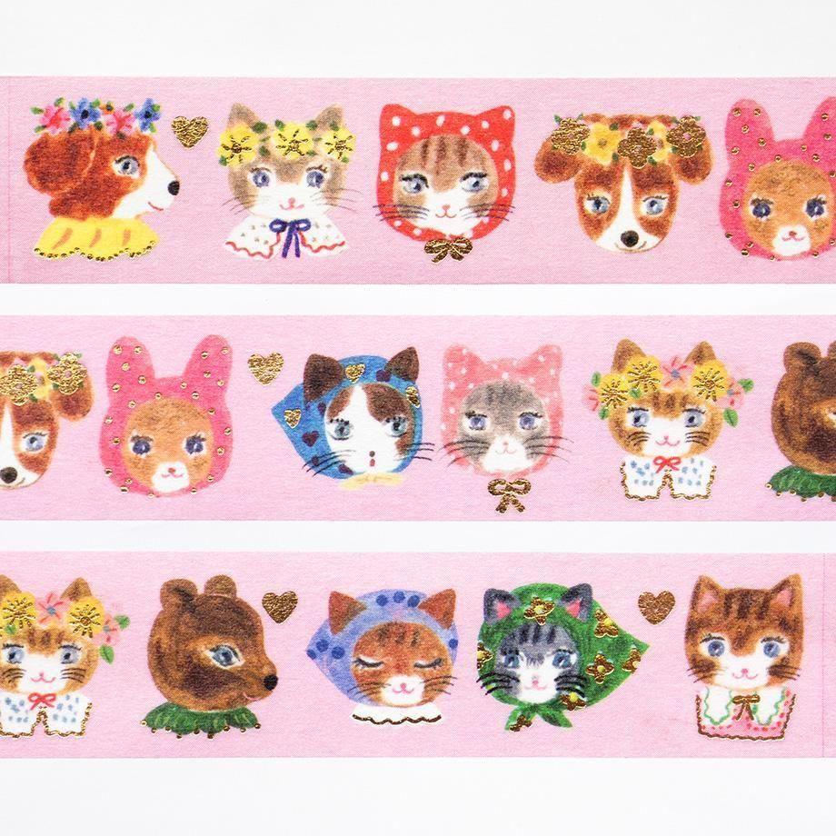 Cozyca Foil-stamped Washi Tape - Niko Niko