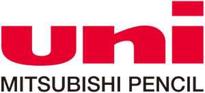 Logo of Mitsubishi Pencil with 'uni' in red and 'Mitsubishi Pencil' in black below.