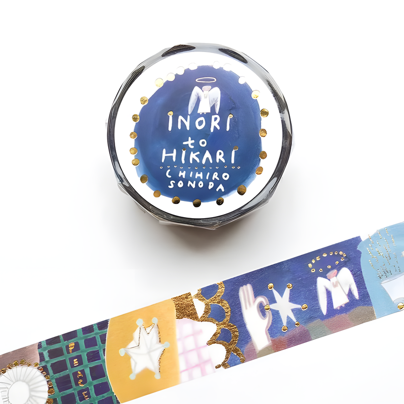 Cozyca Foil-stamped Washi Tape - Inori to Hikari