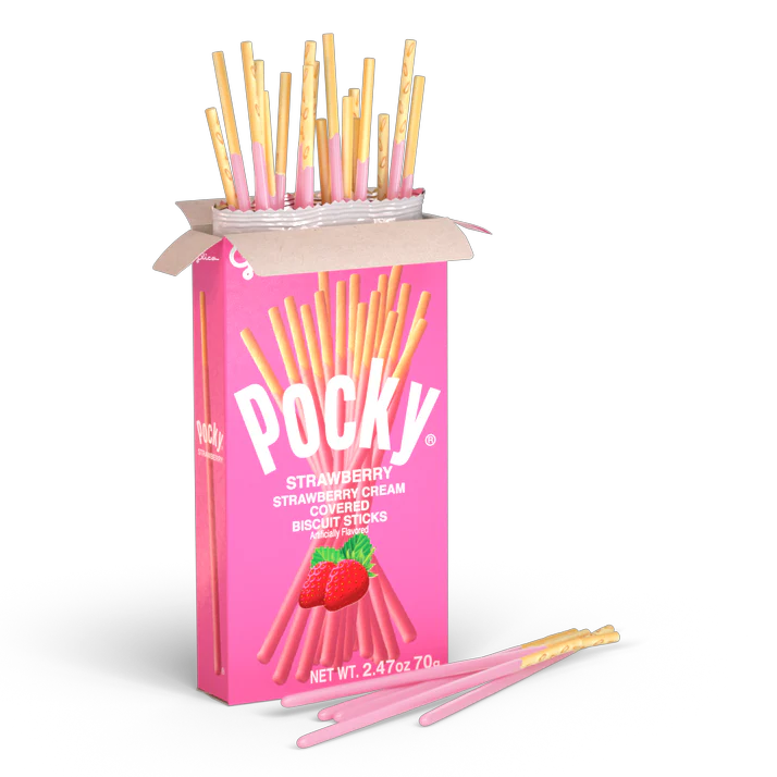 Pocky Strawberry - Konbini