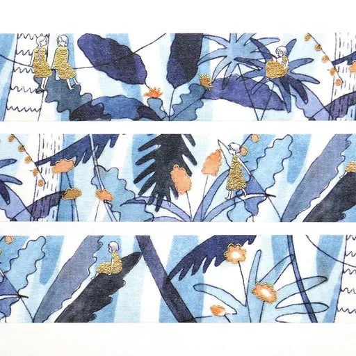 Cozyca Products x Sayuri Fujimaki Washi Tape Tsukue no Ue Desk Design – Japanese Decorative Masking Tape
