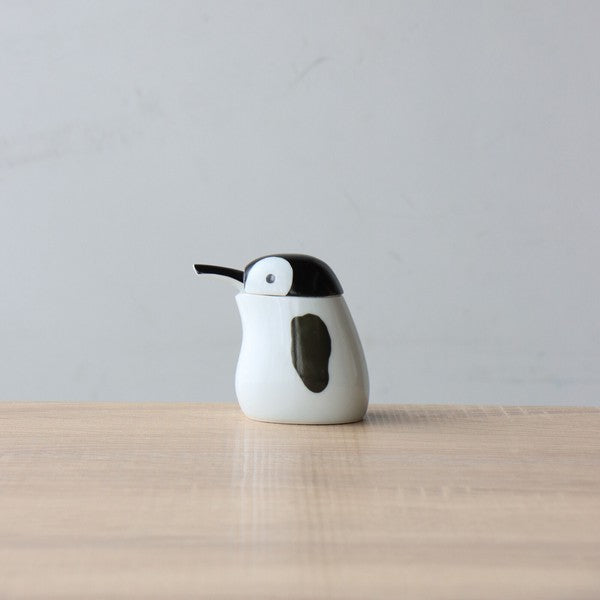 Arita ware penguin soy sauce dispenser