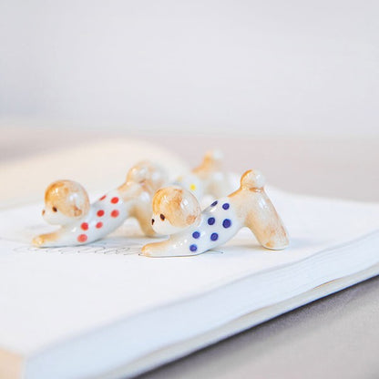 Poodle chopstick rest colours