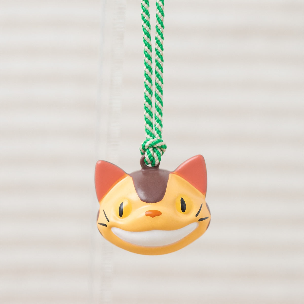 Studio Ghibli koro-suzu netsuke brass bell charm - Catbus