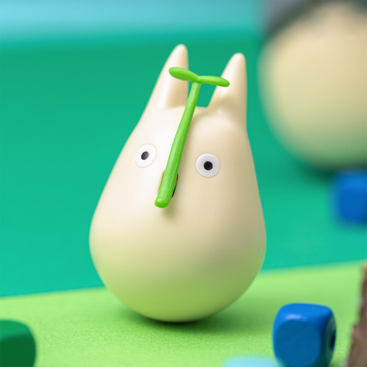 Totoro okiagari-koboshi roly-poly doll - Dondoko Ko-Totoro, Ensky