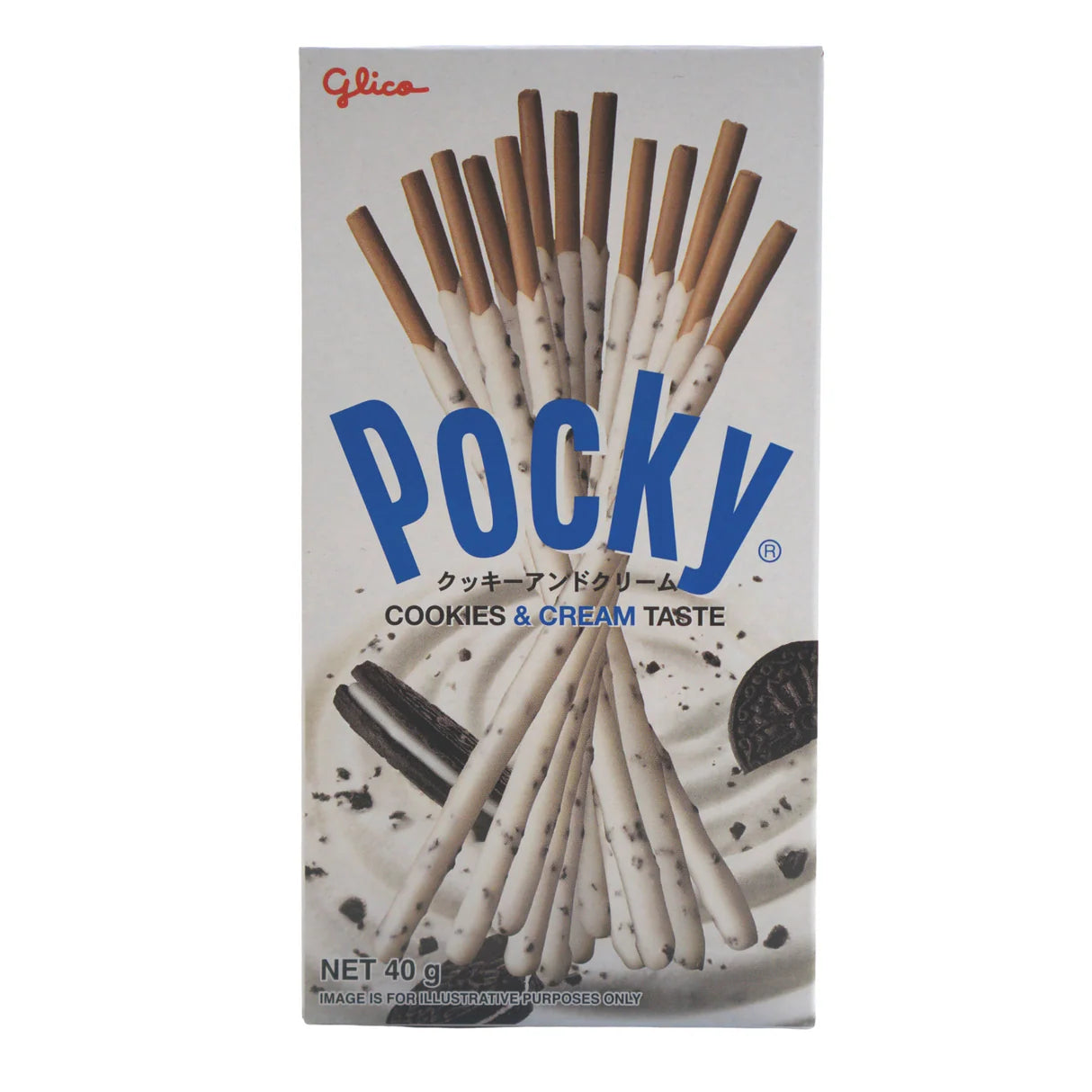Pocky Cookies and Cream - Konbini