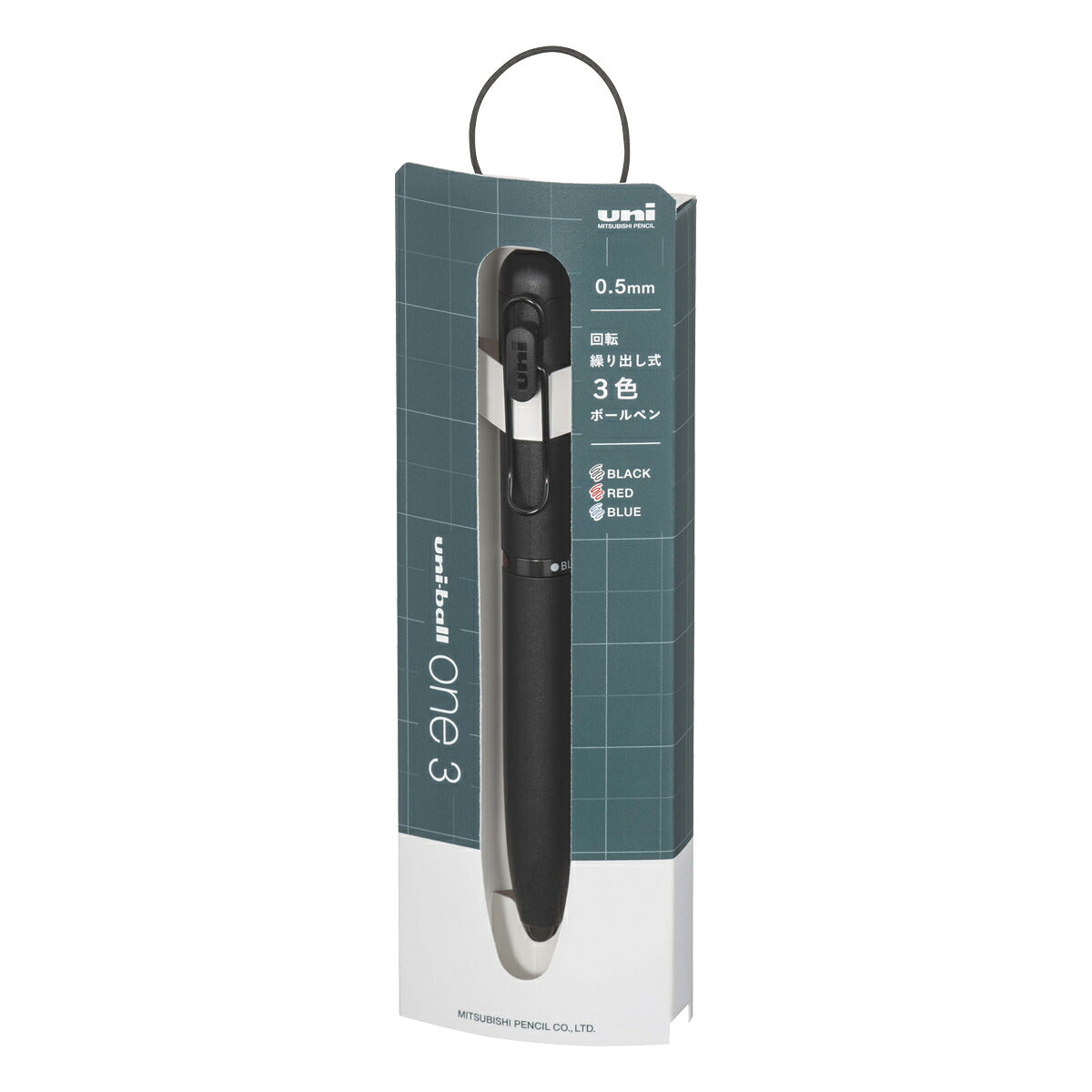 Uni-ball One 3 multi pen gift edition Record Black 0.5mm