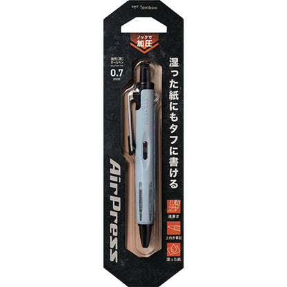 Tombow Air Press Ballpoint Pen - Blue Gray