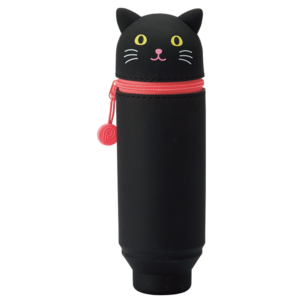 LIHIT LAB PuniLabo Stand Pen Case - Black Cat