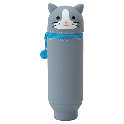 LIHIT LAB PuniLabo Stand Pen Case - Hachiho Leopard Cat