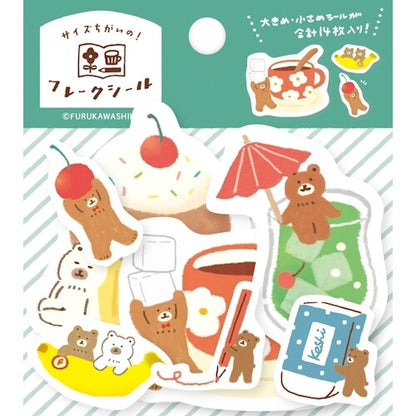Furukawa Shiko Flake Stickers - Watashi-Biyori Series