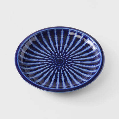 Dinner Plate 26cm –  Cobalt Rays Design