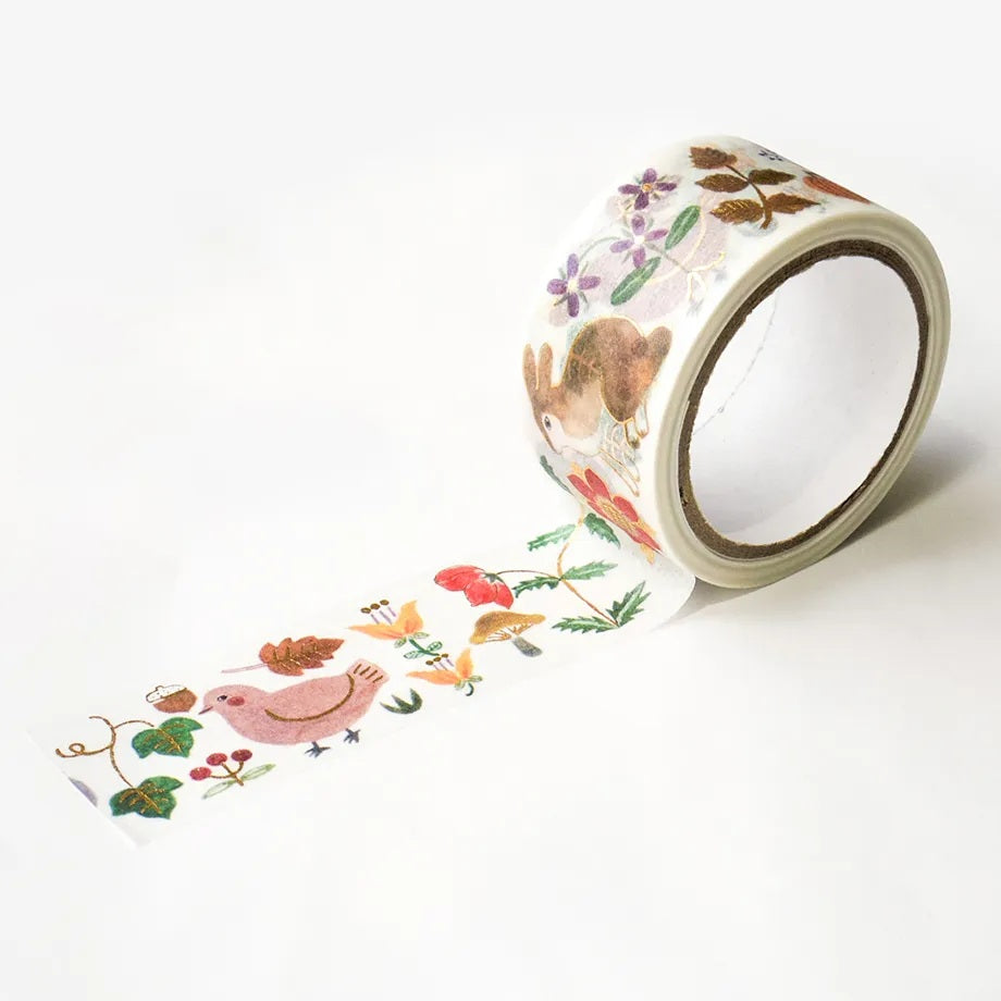 Cozyca Foil-stamped Washi Tape - Kusamura