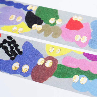 Cozyca Foil-stamped Washi Tape - Loooook!