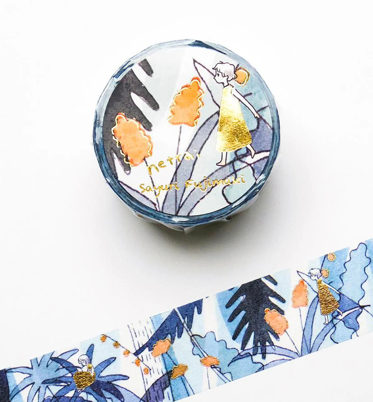 Cozyca Foil-stamped Washi Tape - Nettai