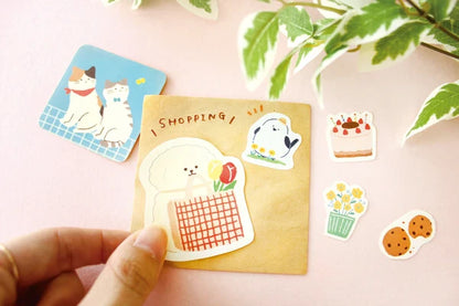 Furukawa Shiko Flake Stickers - Watashi-Biyori Series