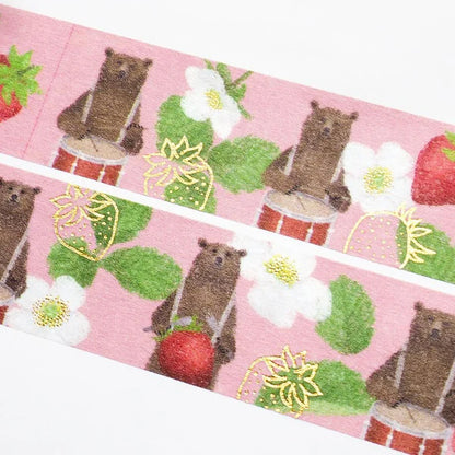 Cozyca Foil-stamped Washi Tape - Sweet Beat
