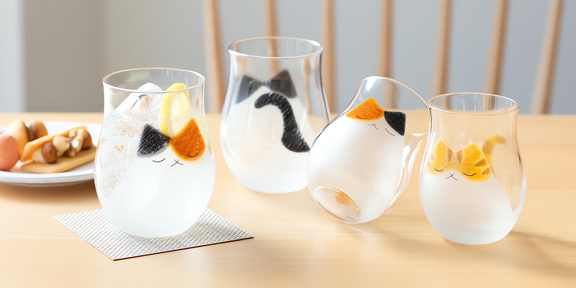 Aderia My Family Kitten Glass/Tumbler 220ml / アデリア マイファミリー 子猫 グラス 220ml