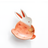 Arita Ware Rabbit-Shaped Small Plates