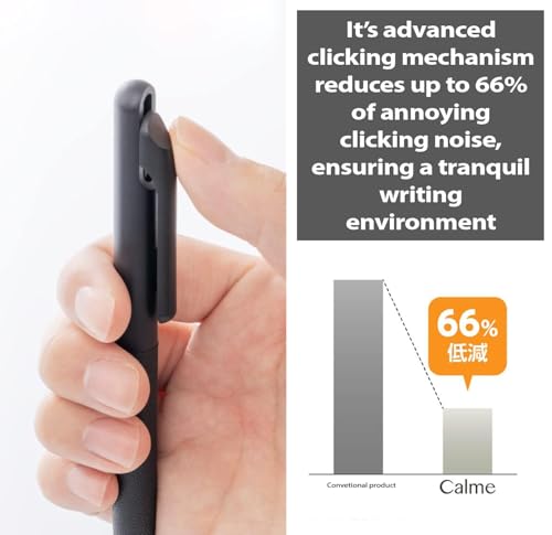 Pentel Calme Ballpoint Pen 0.7mm - Black