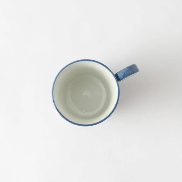 Kutani Ware Mug - Hokusai's The Great Wave off Kanagawa Design