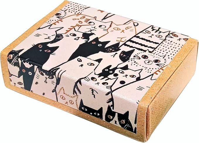 SEAL-DO Petit Washi Tape Box Cats Design – Japanese Washi Tape Assortment Gift Set