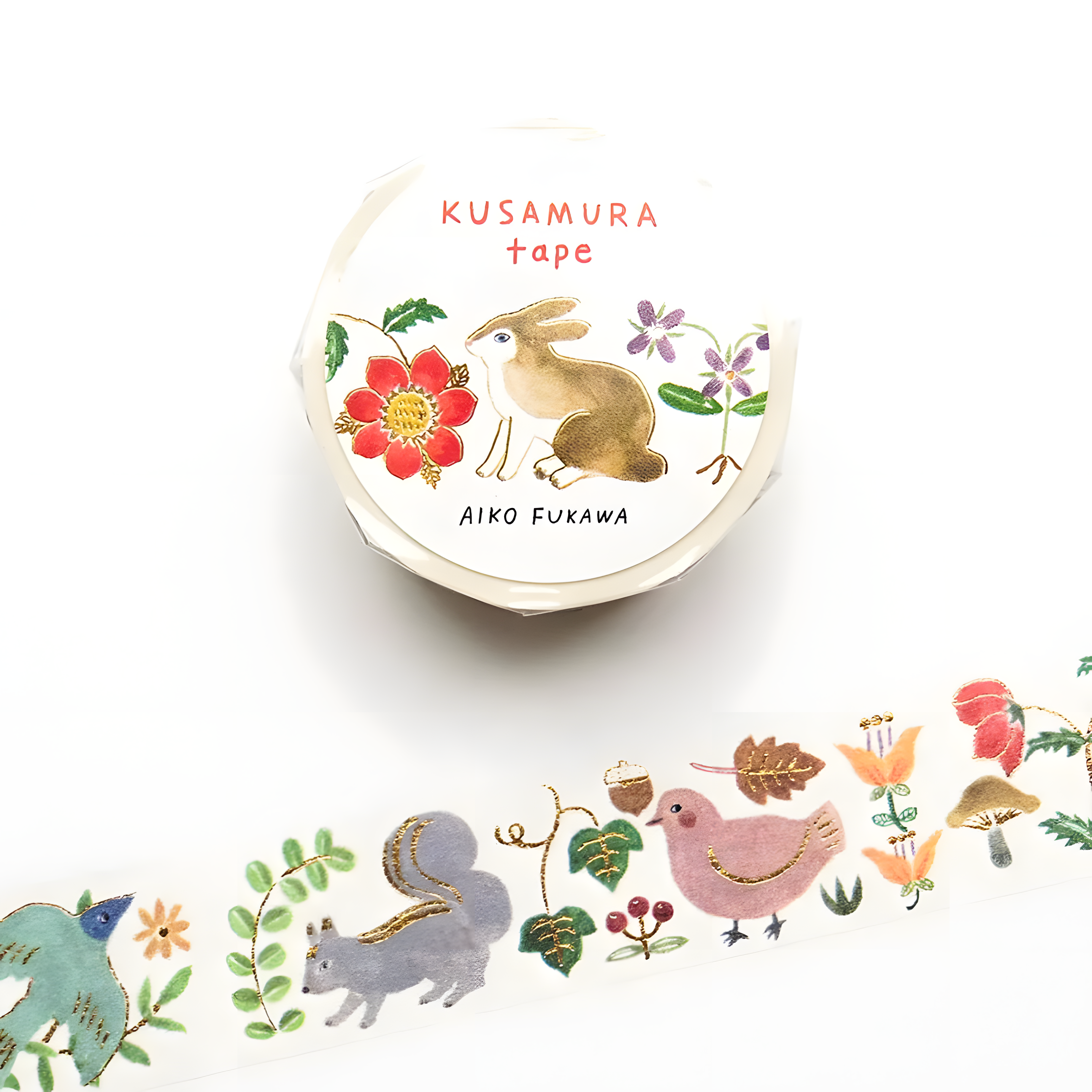 Cozyca Foil-stamped Washi Tape - Kusamura