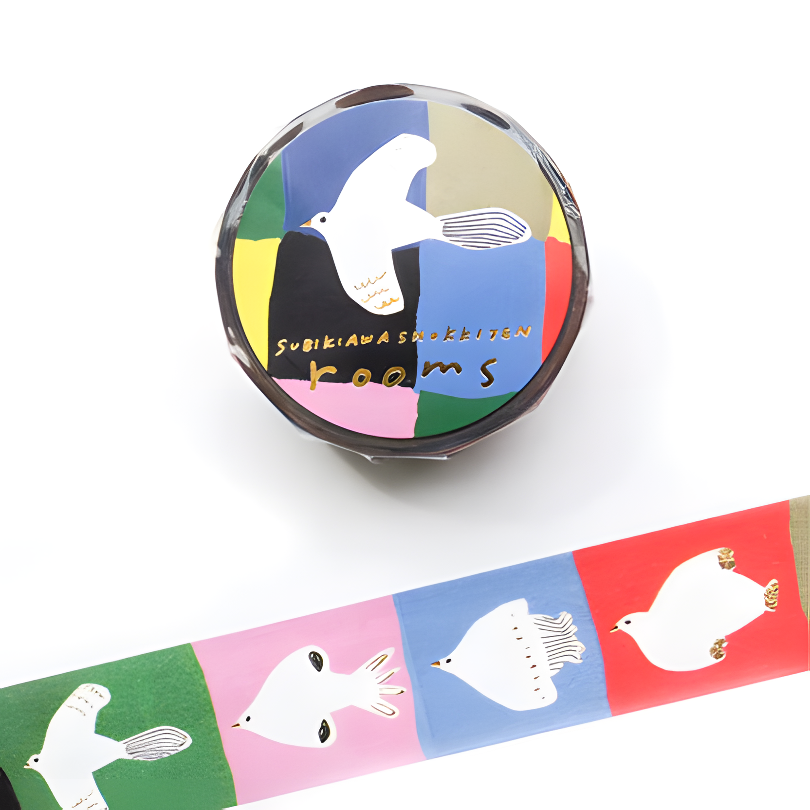 Cozyca Foil-stamped Washi Tape - Rooms