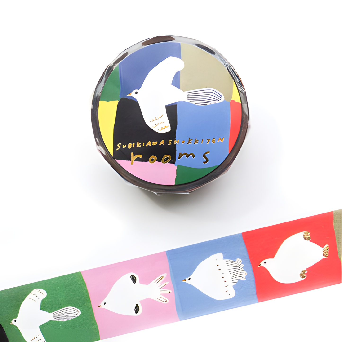 Cozyca Foil-stamped Washi Tape - Rooms