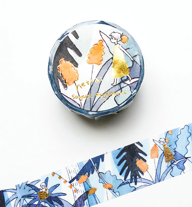 Cozyca Foil-stamped Washi Tape - Nettai