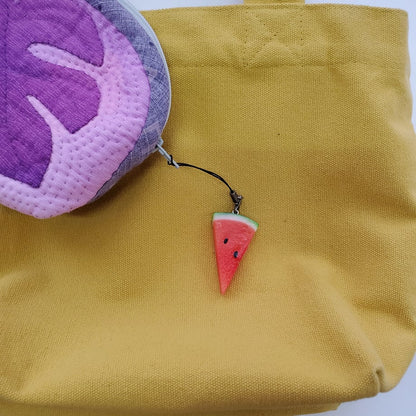 Tsukasa Sample Watermelon Slice Keyring - Handmade Japanese Food Replica (Shokuhin Sampuru) - Image 3