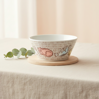 HAREKUTANI Donburi Bowl - handmade Japanese ceramic