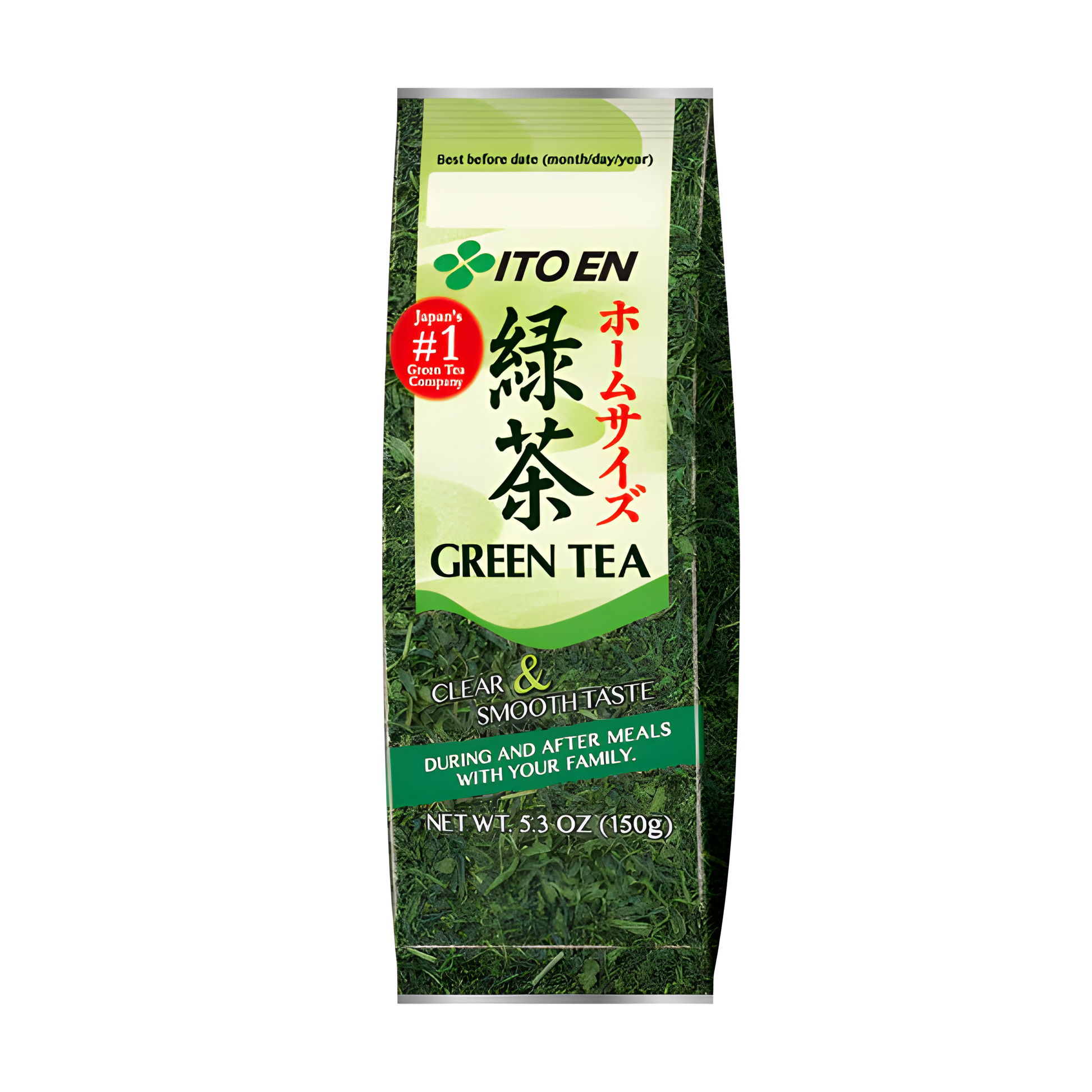 Ito En Japanese Green Tea – Ryokucha Loose Leaf 150g (packed in Japan) - Japanese tea