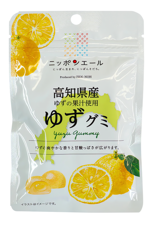 Nippon Yell Kochi Yuzu Gummy 40g - Japanese snack