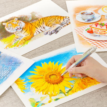 Pentel Art Multi 8 Mechanical Colored Pencil with 12 Color Lead Refills