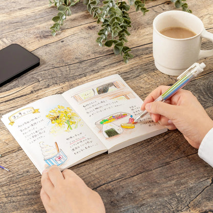 Pentel Art Multi 8 Mechanical Colored Pencil with 12 Color Lead Refills