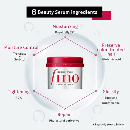 Shiseido FINO Premium Touch Penetrating Essence Hair Mask 230g - Konbini
