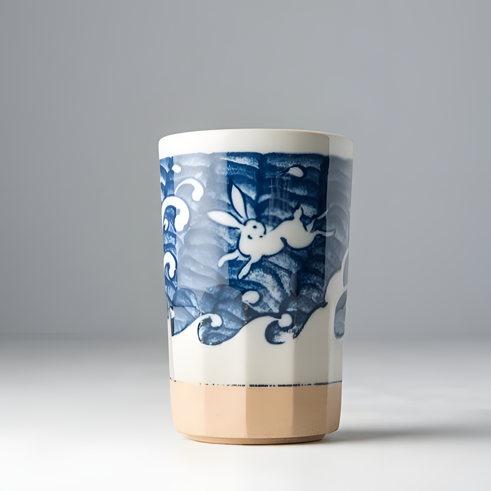 Sushi Mug Bisque Base 275ml - Jumping Rabbit Design