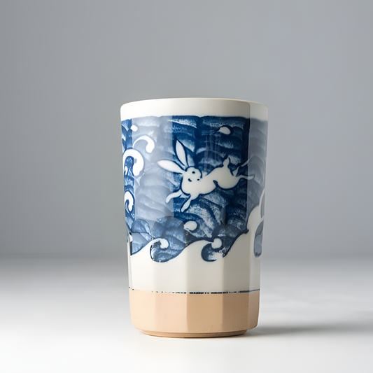 Sushi Mug Bisque Base 275ml - Jumping Rabbit Design