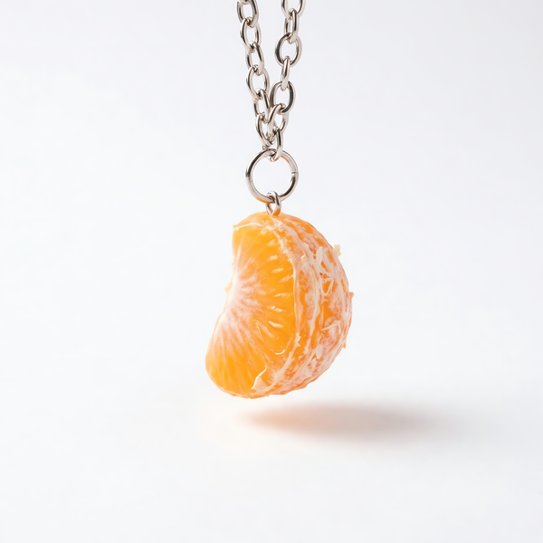 Mikan Tangerine Keyring