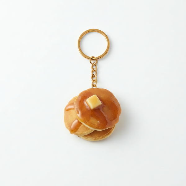 Pancake Stack Keyring