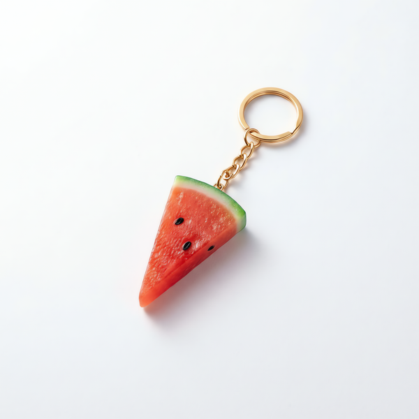 Watermelon Slice Keyring